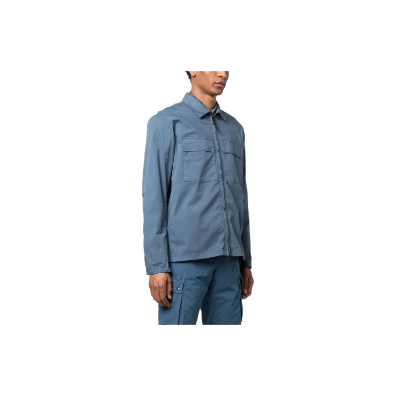 STONE ISLAND SS23 Jackets Coats Men's Haze Blue-3