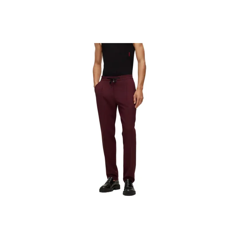 HUGO BOSS Business Suits Men's Deep Red-3