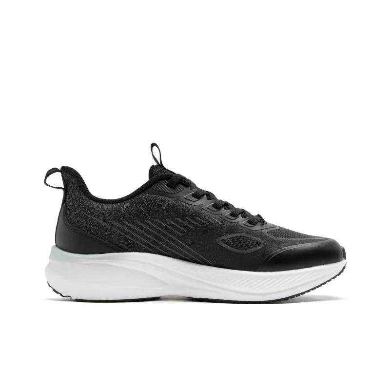 QIAODAN Rapid LITE Running Shoes Women's Low Top Black/Crab Shell Cyan-1