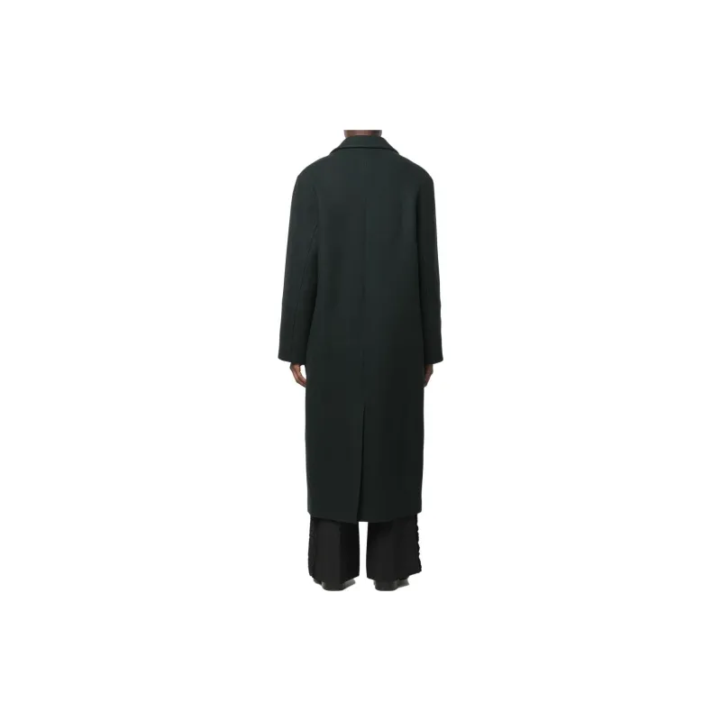 NANUSHKA Single breasted Long Coat-3