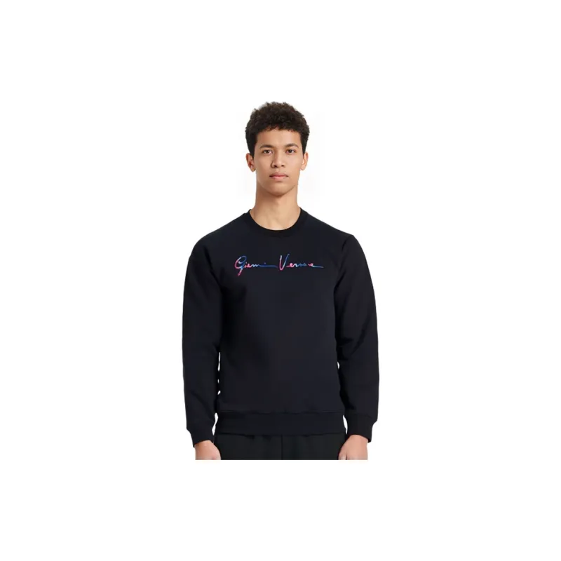 VERSACE Sweatshirts Men Dark Blue-8