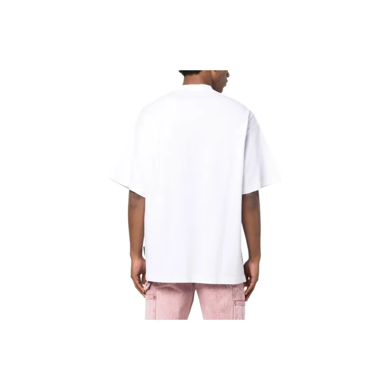 PALM ANGELS Logo Print T shirt-3