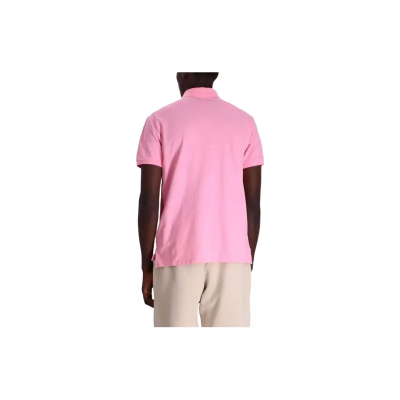 Polo Ralph Lauren Logo Embroidered Straight Hem Polo Shirt-1