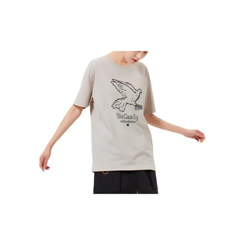 New Balance Naijel Tee T Shirt Unisex Beige-2