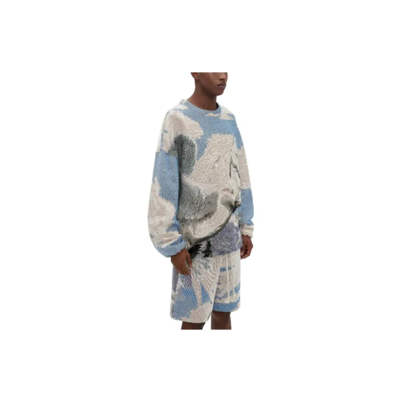 AMIRI Sweaters Men Light Blue-2