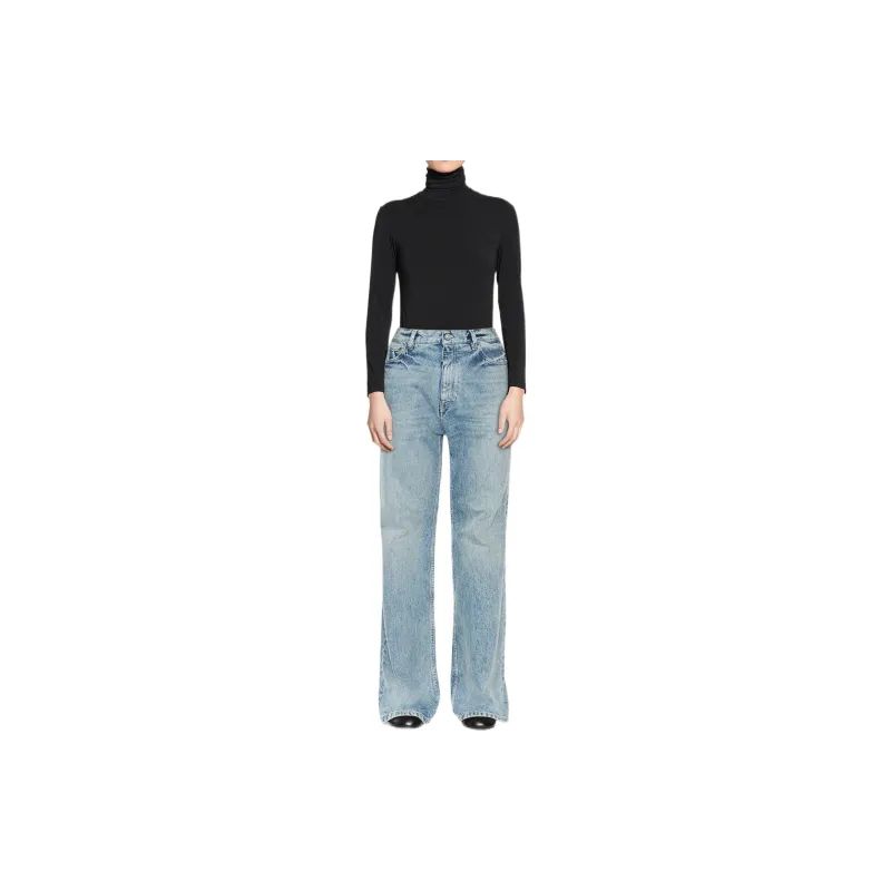 Balenciaga Flared Jeans Unisex Blue-3