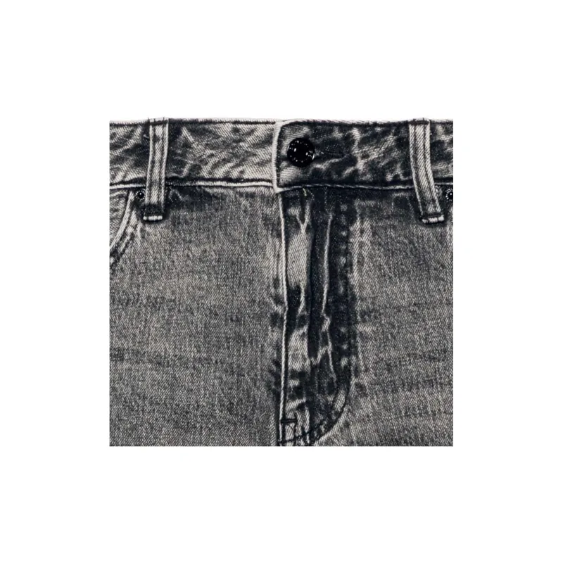 ARMANI EXCHANGE Bleach effect Denim Shorts-6
