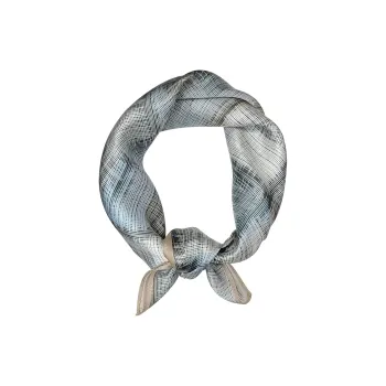 RX UVCUT Silk Silk Scarves Unisex
