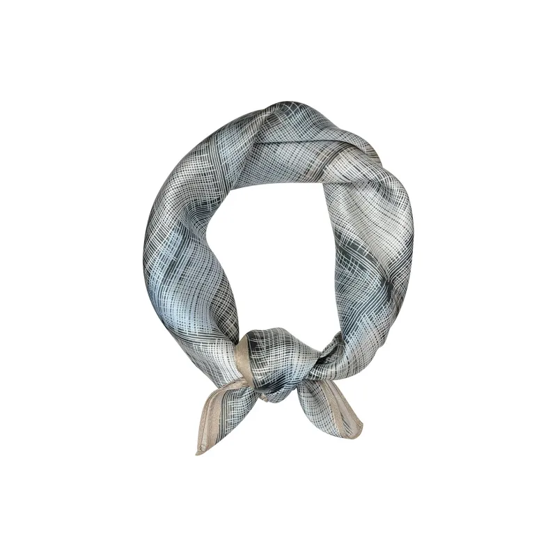 RX UVCUT Silk Silk Scarves Unisex-0