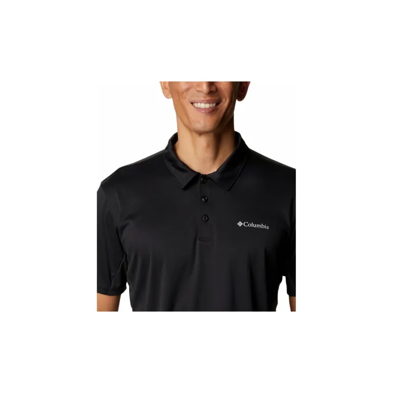 Columbia Polo Shirt Men's Black-3