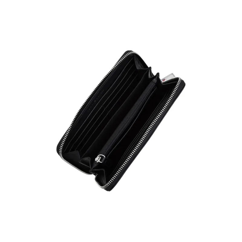 Tommy Hilfiger Cow Leather Wallet Regular Unisex Black-4