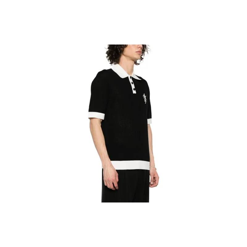 AMIRI Polo Shirts Men Black-3