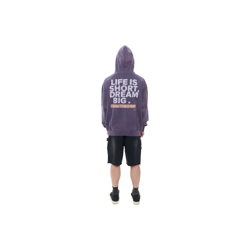False Perception Sweatshirt Unisex Purple-3