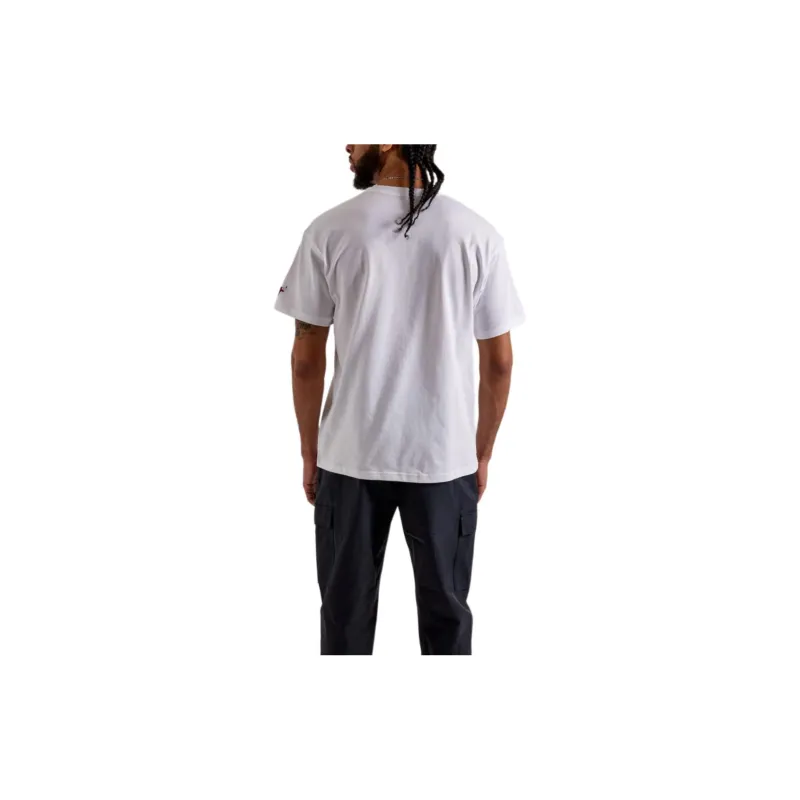 Jordan NBA Max90 T-Shirt Chicago Bulls Men's White-5