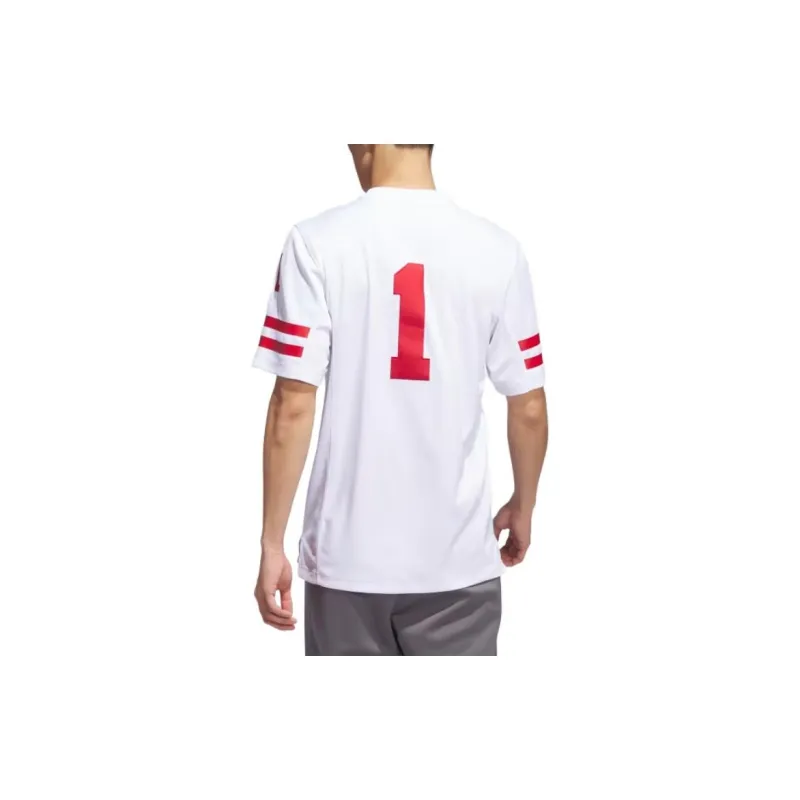 Adidas Nebraska Football Off Field Away Jersey-2