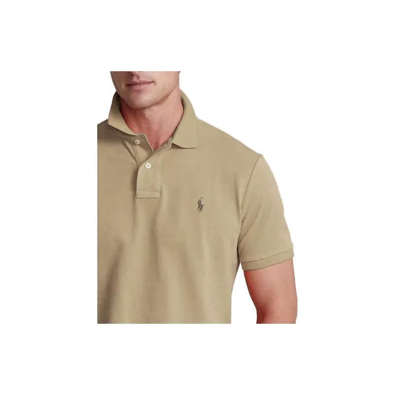 Polo Ralph Lauren SS23 Polo Shirt Men's Khaki-5
