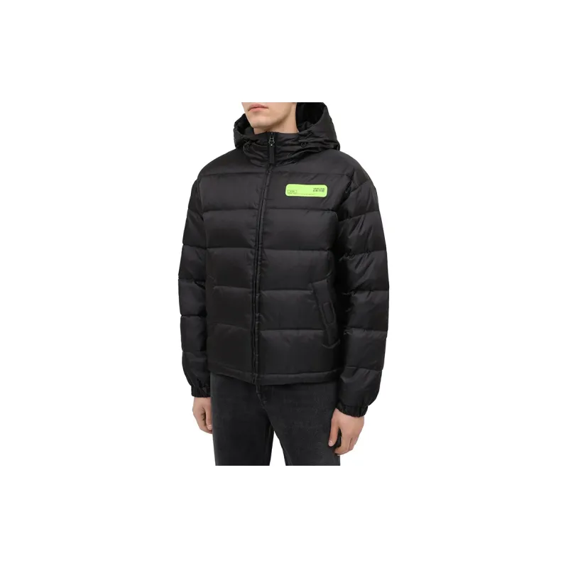 VERSACE JEANS COUTURE Down Jackets Men Black-4