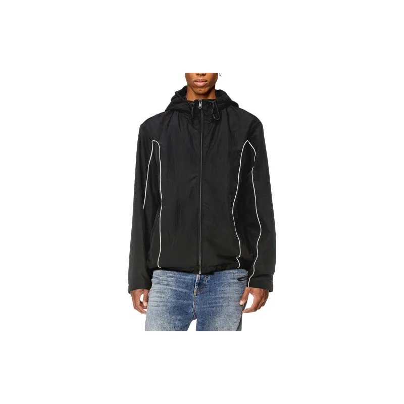 DIESEL J-Hivessin Zip-up Hooded Jacket-2