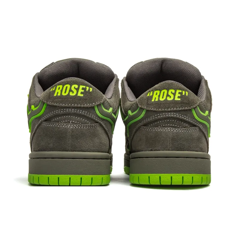 Youthloser Coverage Anti Slip And Wear Resistant Low Top Skateboard Shoes Unisex Brown Green-3