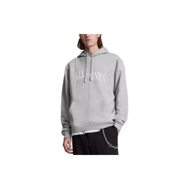 ALLSAINTS Sweatshirts Men Gray Mud Gray Rock-1