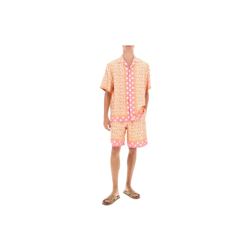 FANSIZHE FW23 Casual Shorts Men's Orange-2