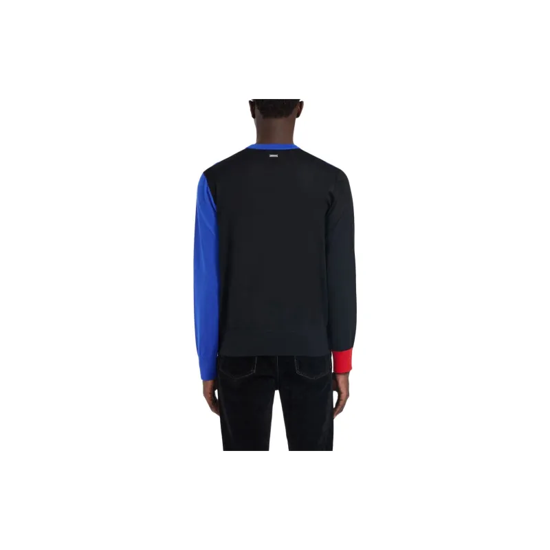 Ferragamo Colour-block Cashmere Jumper-3