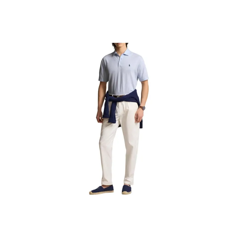 Polo Ralph Lauren SS24 Polo Shirt Men's Workplace Blue-1
