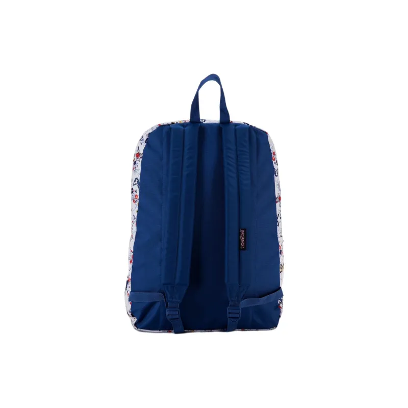 JanSport Disney Collaboration Polyester Backpack Medium Size Unisex White-2