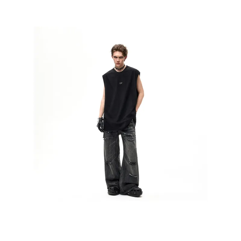 IMXS Tank Tops Men Black-5
