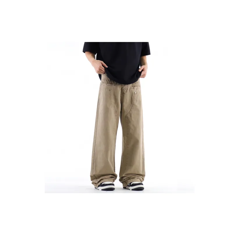 GBXM Jeans Unisex Khaki-5