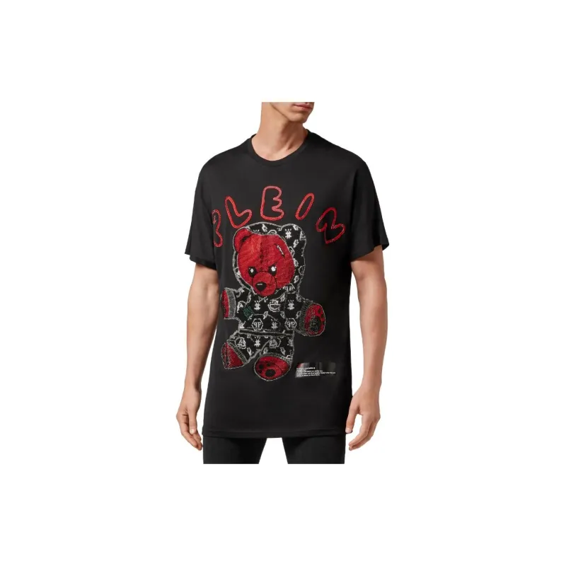PHILIPP PLEIN T Shirts Unisex Black-4