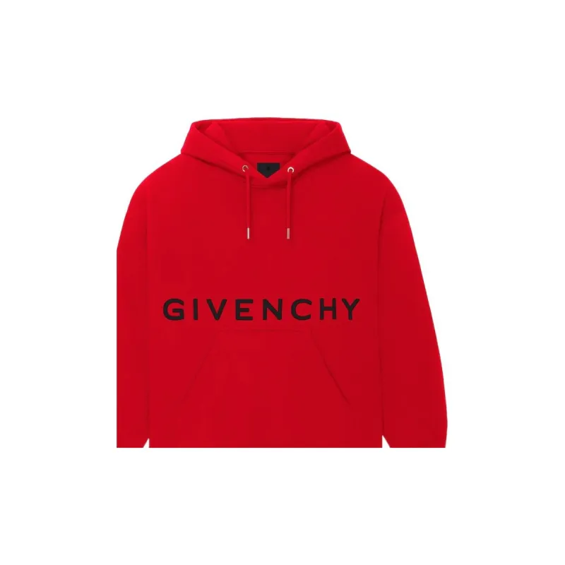 Givenchy Sweatshirts Men Red-5