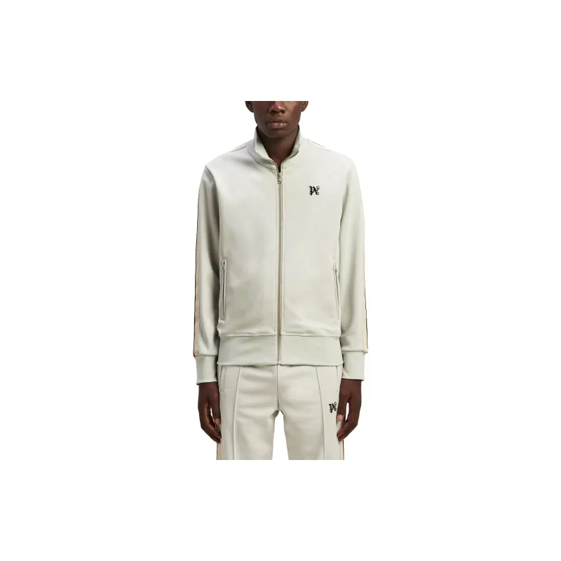 PALM ANGELS Monogram Embroidered Zipped Jacket-1