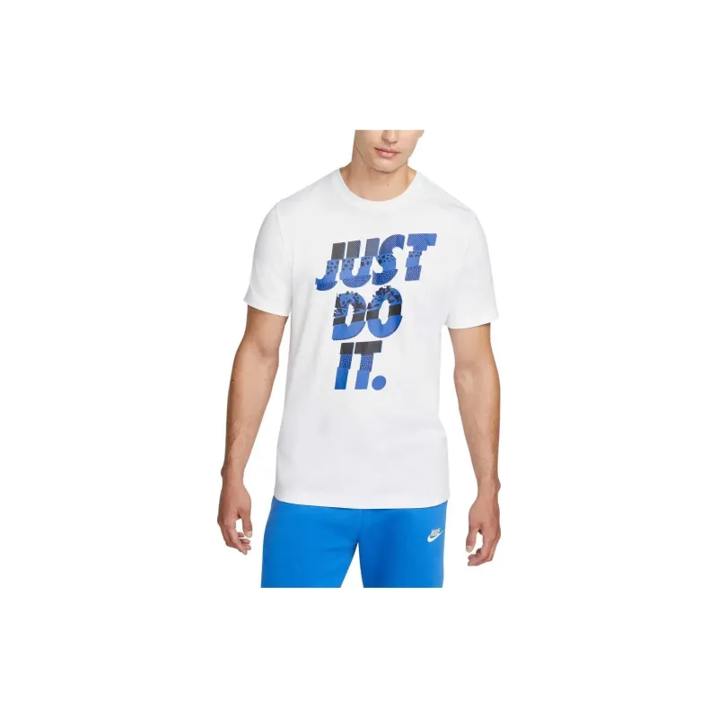 Nike T Shirts Men White-2