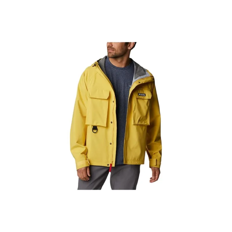 Columbia FIELD CREEK FRASER SHELL Jackets Coats Men's Gold-3