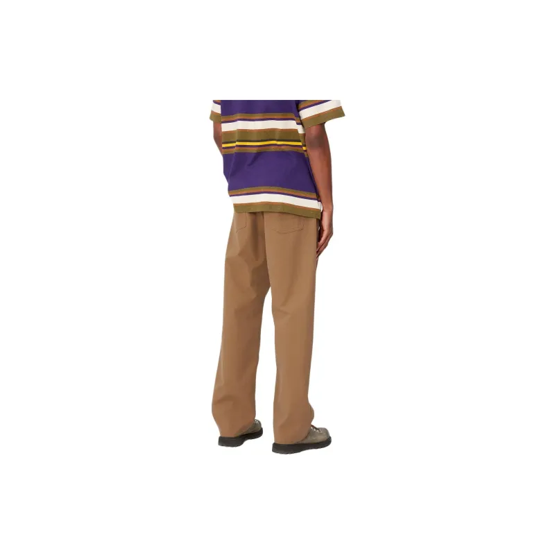 Carhartt WIP SS24 Casual Pants Men's Brown-3