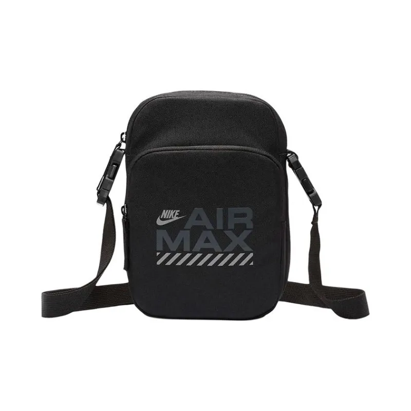 Nike Polyester Shoulder Bag, Crossbody Bag Regular Unisex Black-0