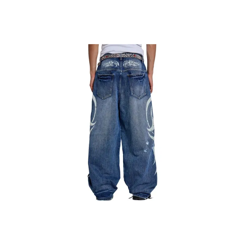 Jaded London Jeans Unisex Blue-2