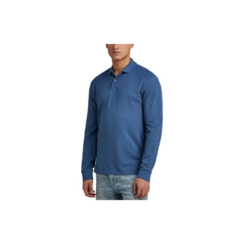 G STAR RAW Polo Shirts Men Blue-1