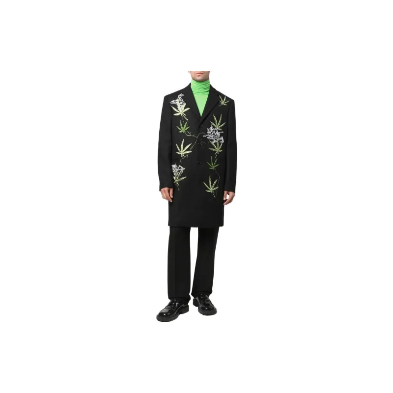 OFF-WHITE SS22 Coats Men Black-1