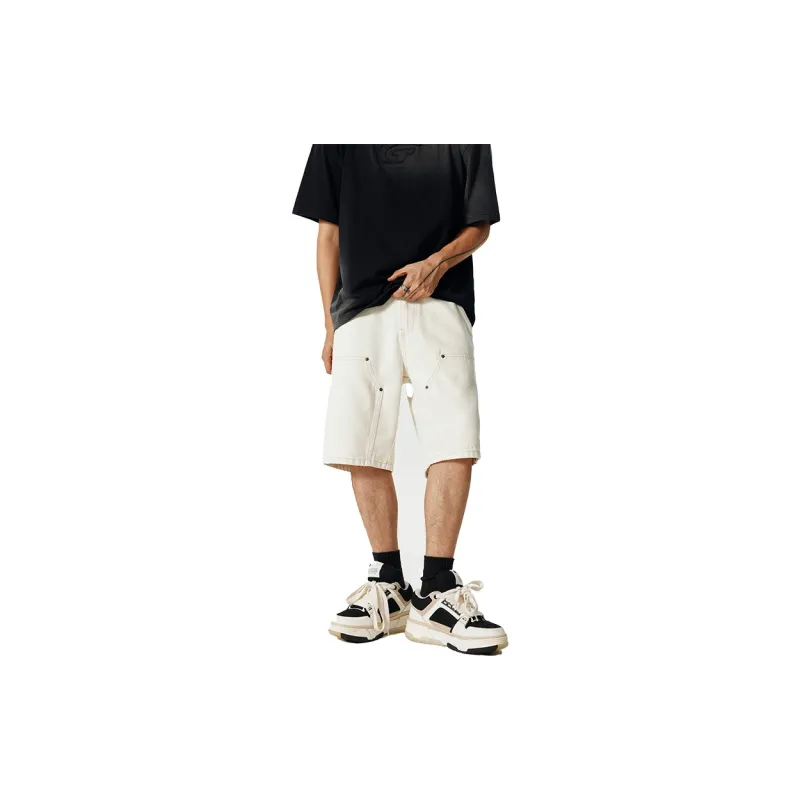 GTRG Casual Shorts Unisex White-6