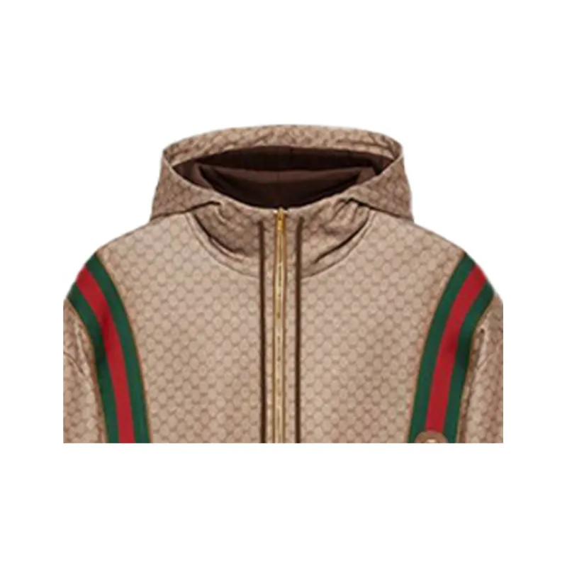 GUCCI Mini Gg Jersey Hooded Sweatshirt-4