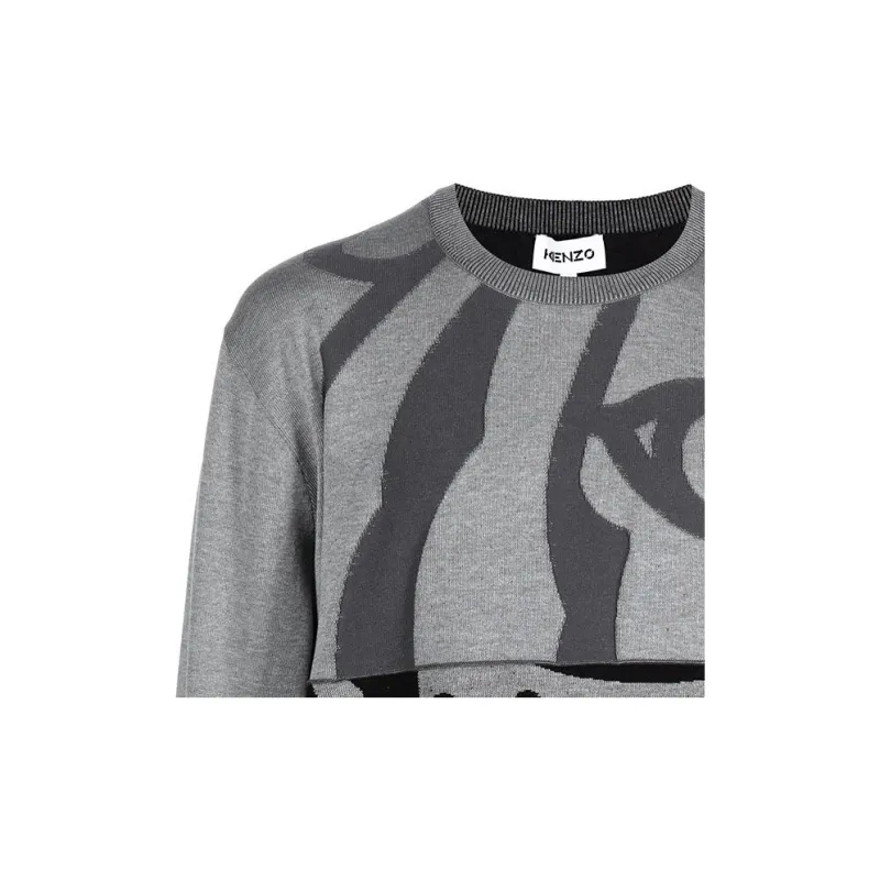 KENZO Sweatshirts Men Gray-4