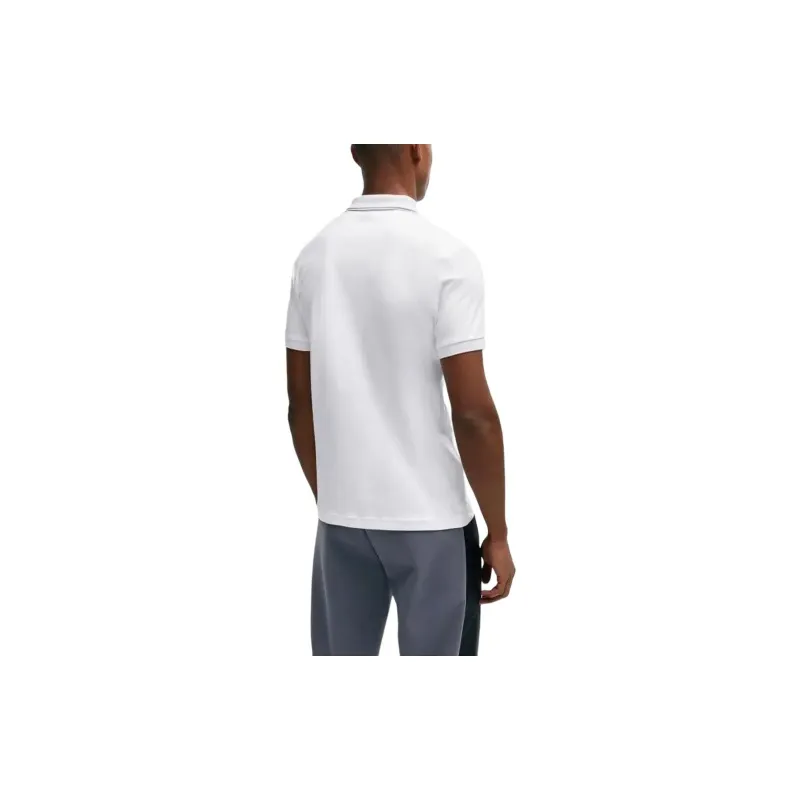 HUGO BOSS Logo print Polo Shirt-3