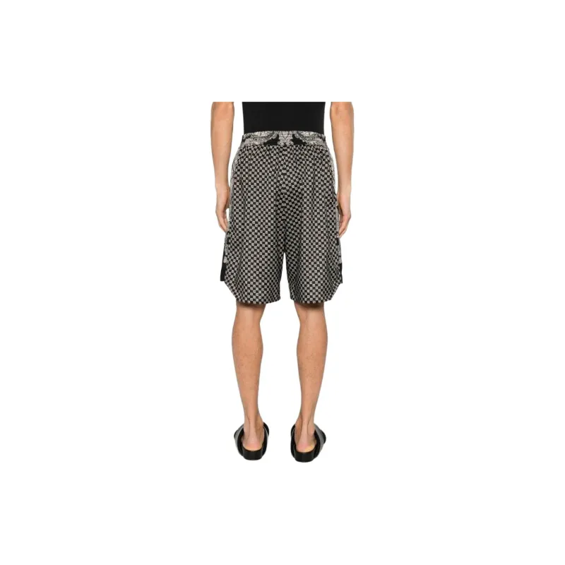 BALMAIN Mini Monogram Shorts-2