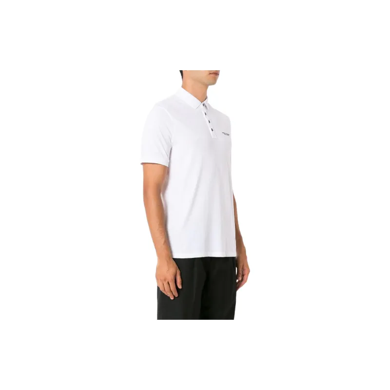 ARMANI EXCHANGE Logo print Polo Shirt-3