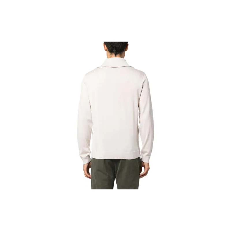 EMPORIO ARMANI Half Zipped Knitted Jumper-2
