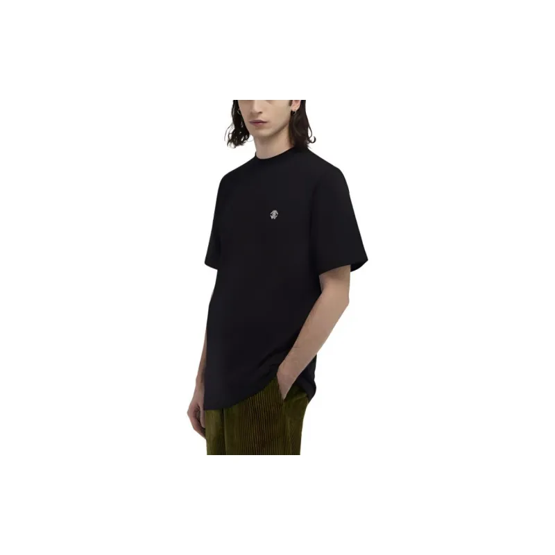 Roberto Cavalli Logo embroidered T Shirt-4