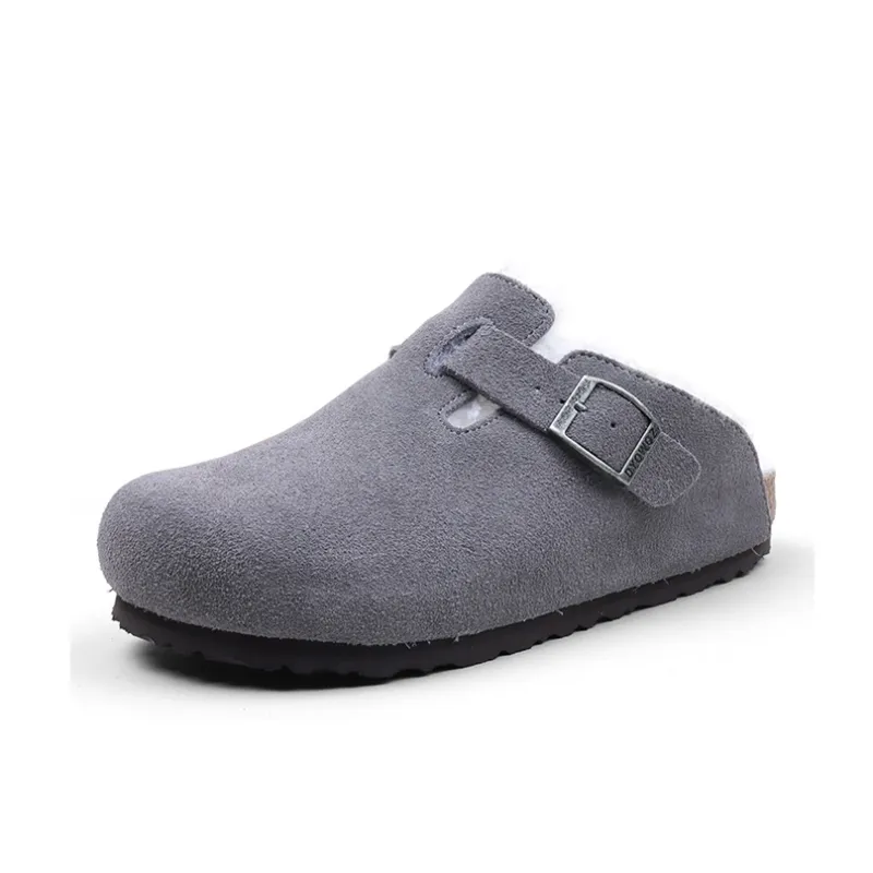 East Garden Works EVA Cork Sole Slip Resistant Abrasion Resistant Birkenstock Closed Toe Slippers Unisex-18