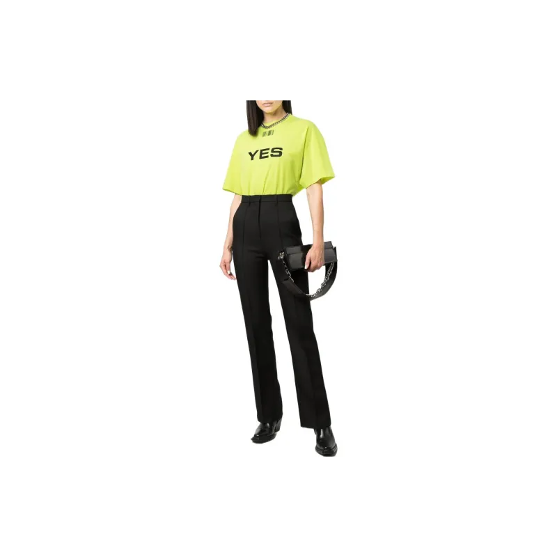 Vetements T-Shirts Unisex Green-2